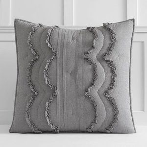 Pottery Barn - (3) Emily & Meritt Scallop Ruffle Shams